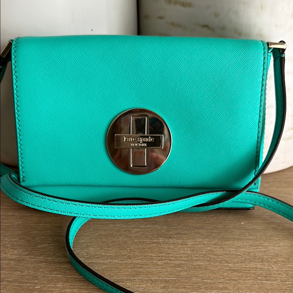 Kate Spade Turquoise Crossbody Bag